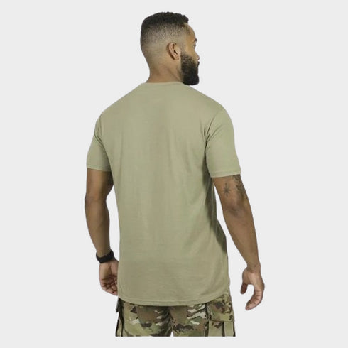 MISSION MADE KHAKI BASIC TEES